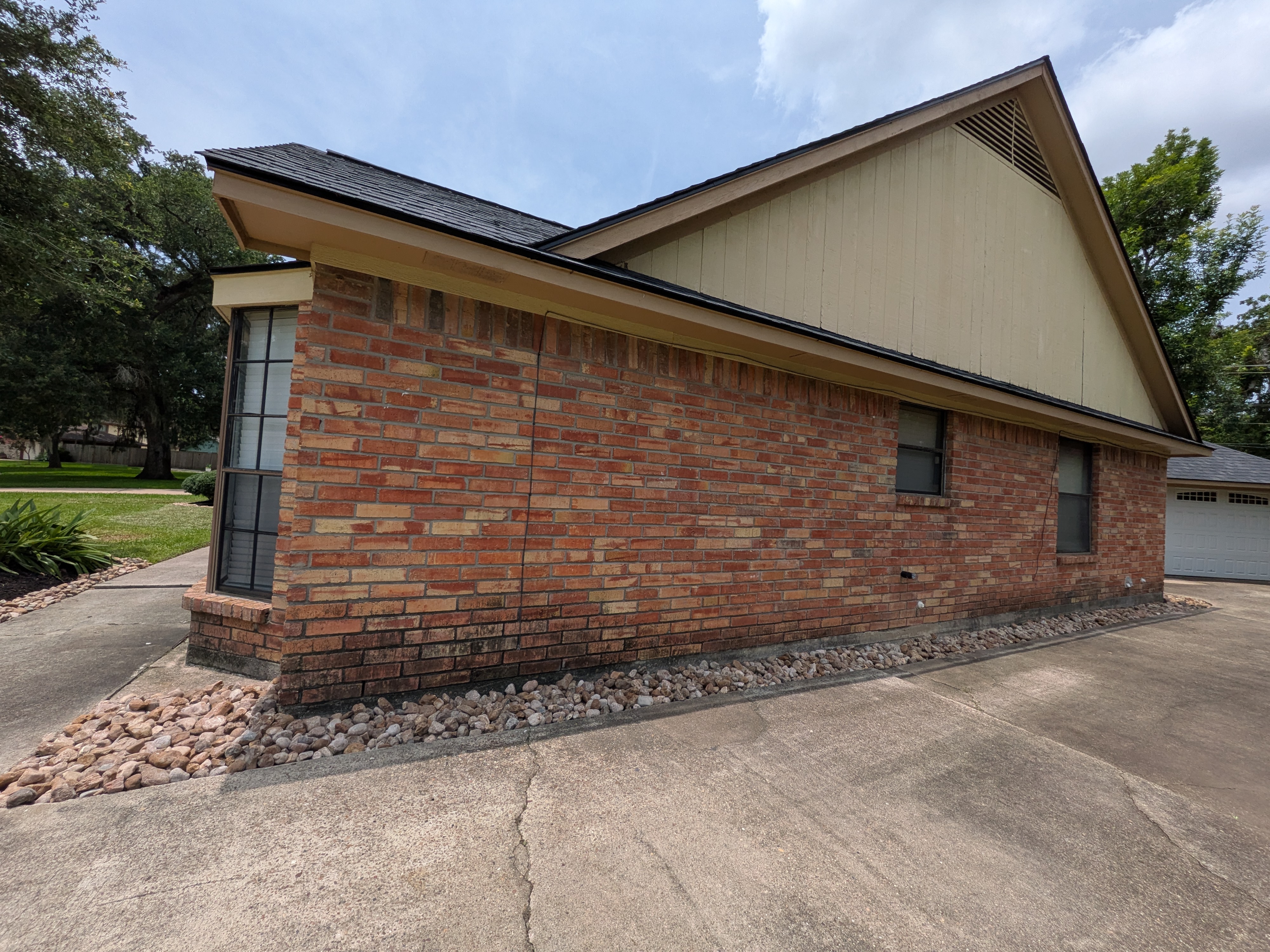 Brazoria County residential landscaping project