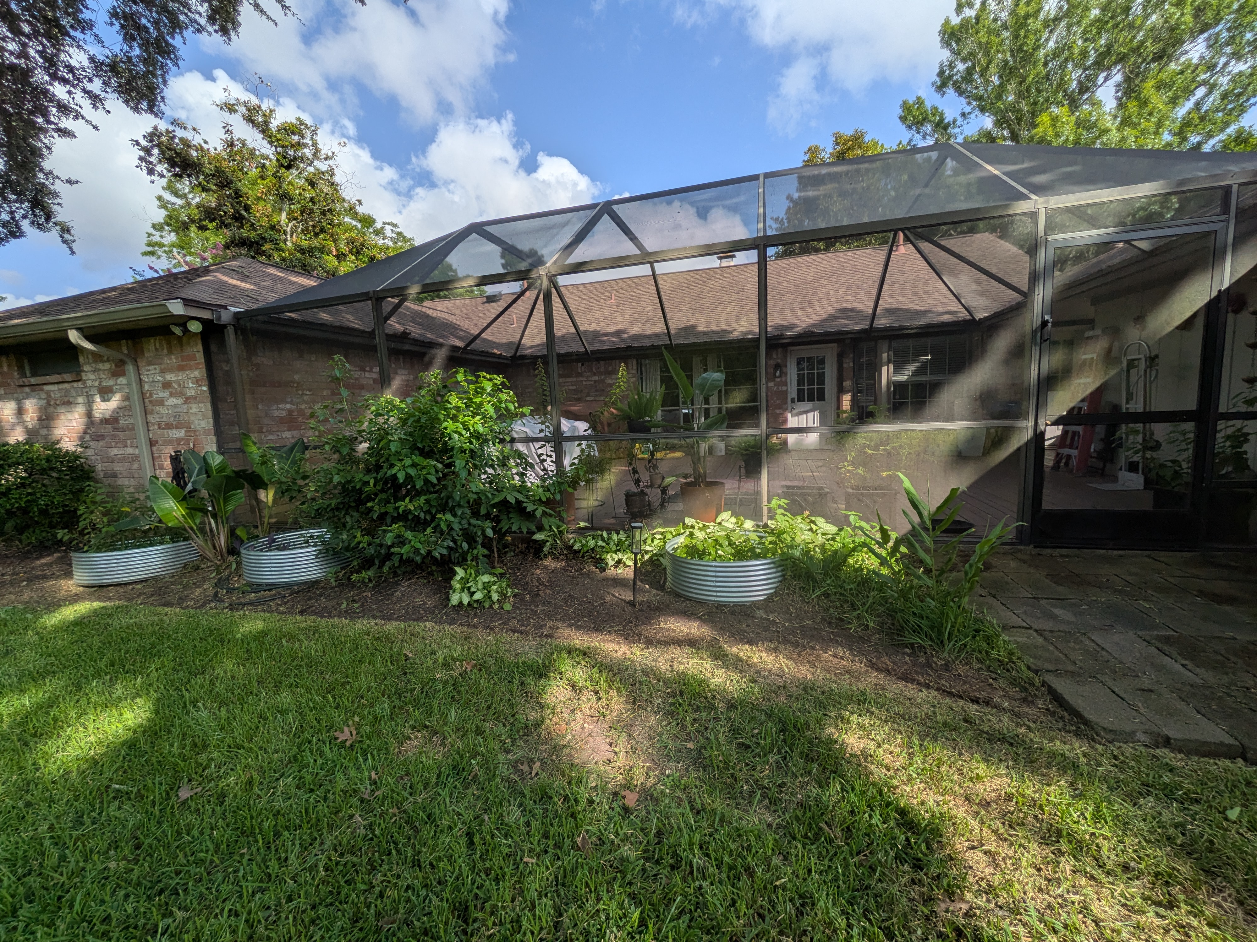 Brazoria County residential landscaping project