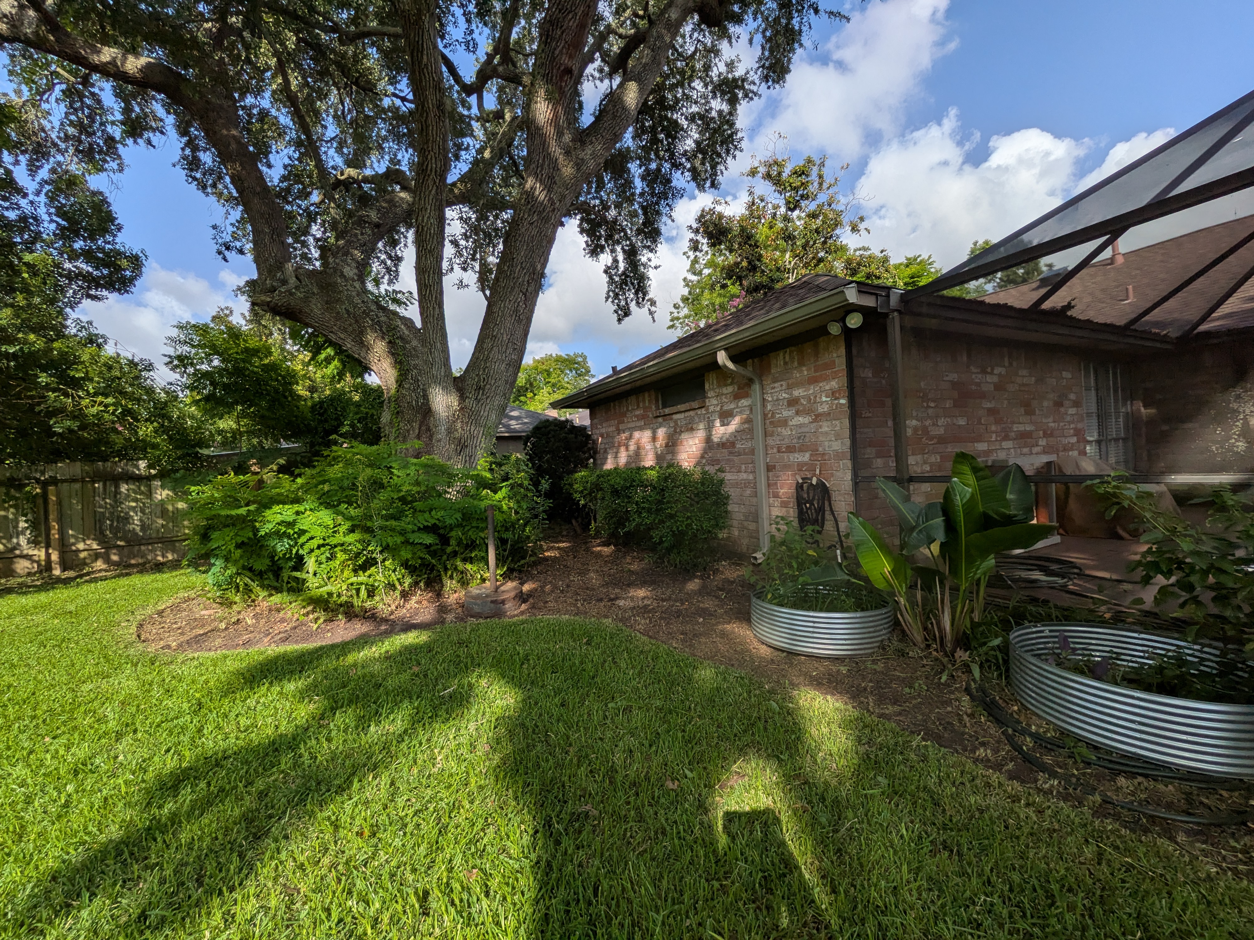 Brazoria County residential landscaping project