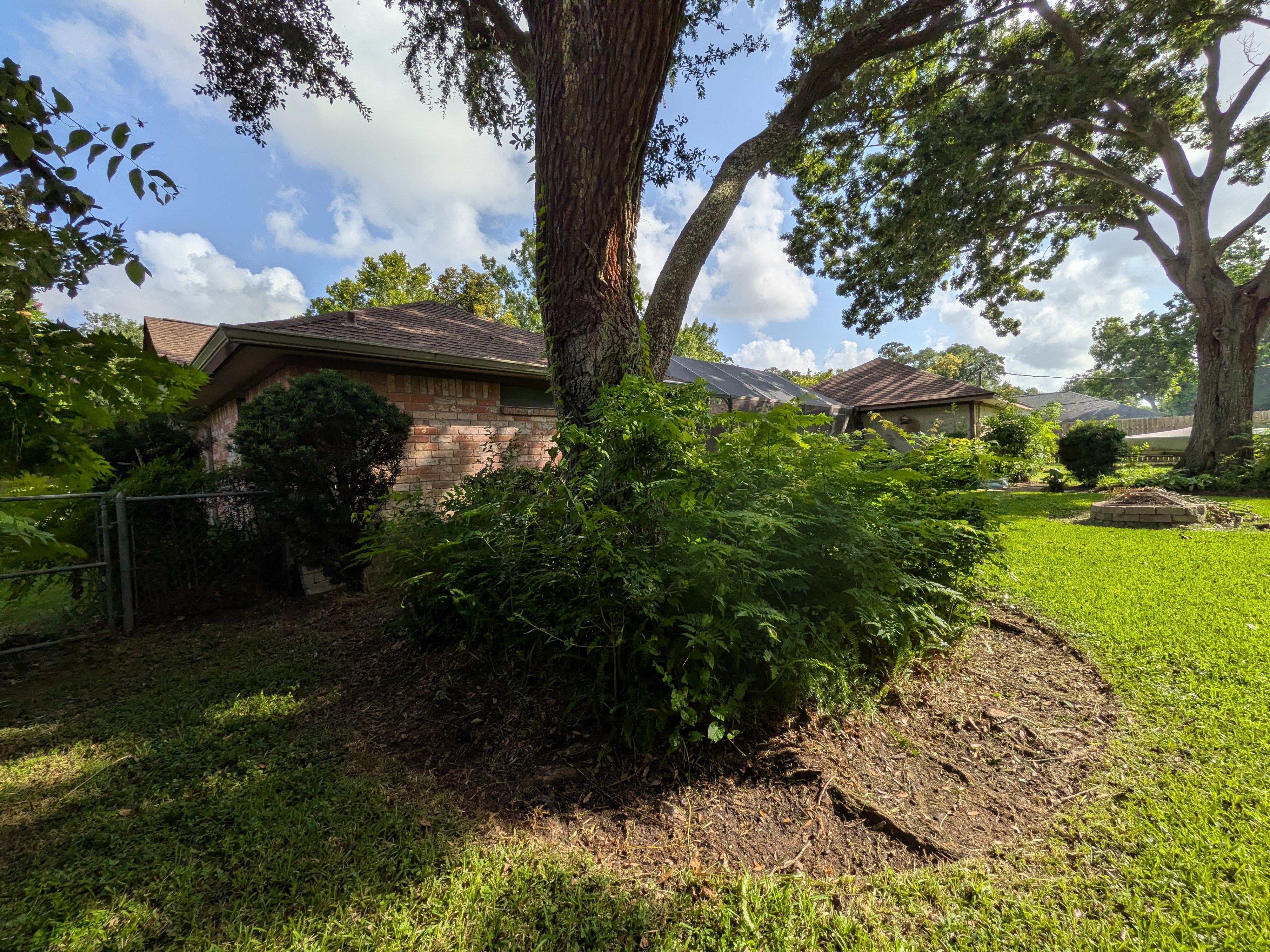 Brazoria County residential landscaping project