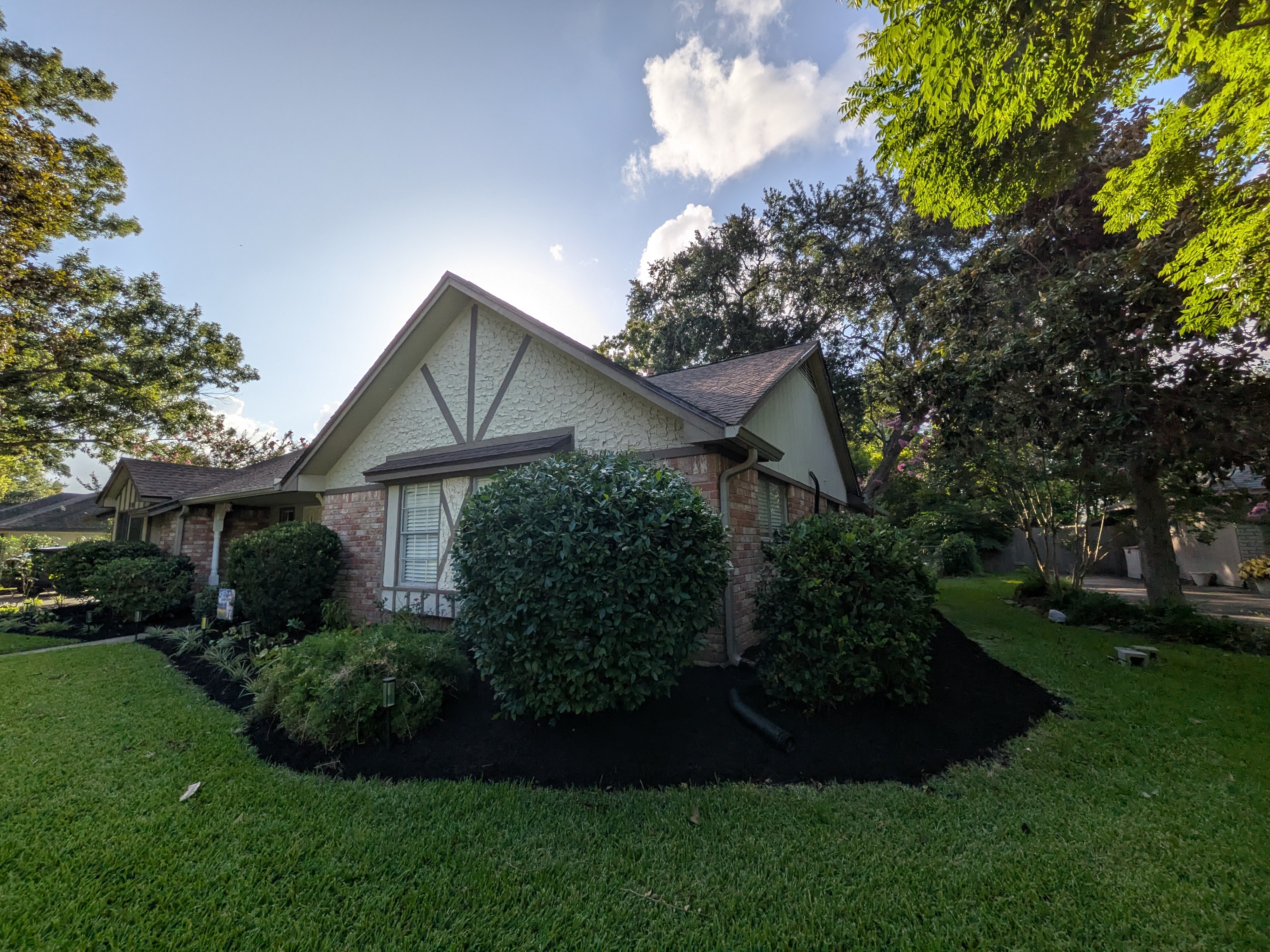 Brazoria County residential landscaping project