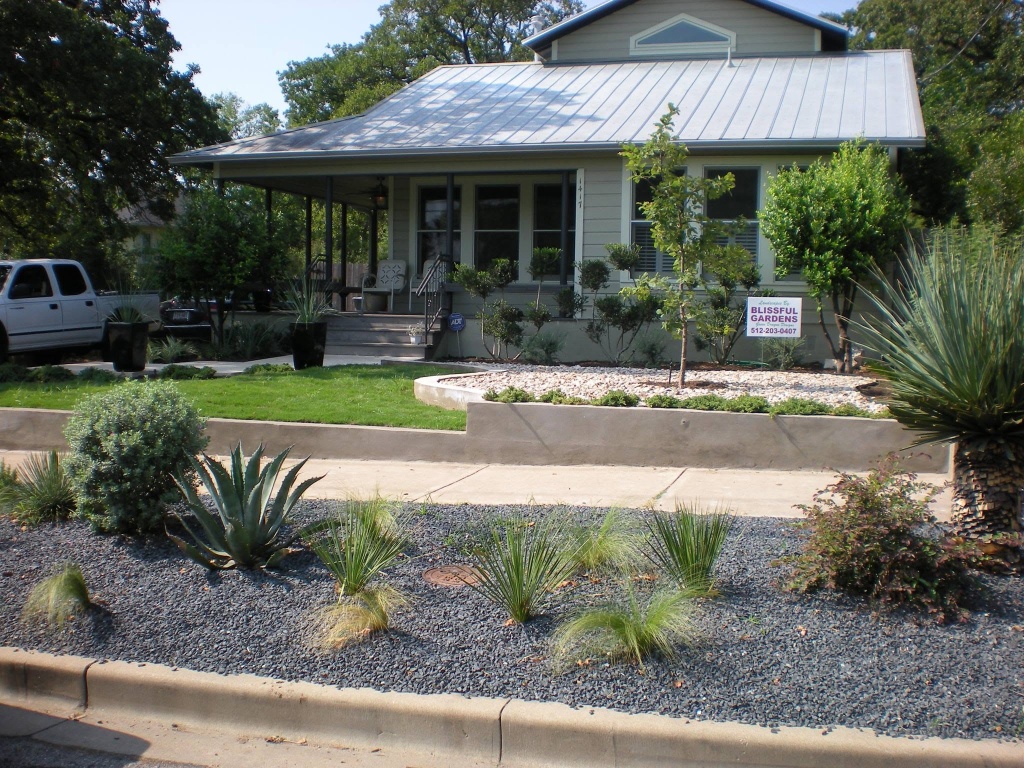 Full residential xeriscape design and lawn manicuring